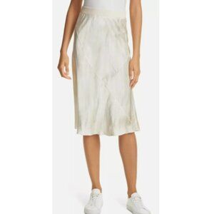 ATM Anthony Thomas Melillo Silk Water Color Midi Skirt_Size M